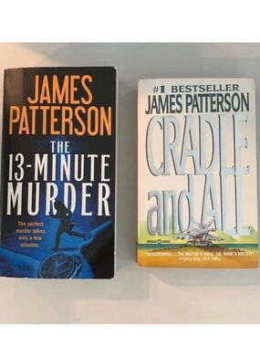 SALE!!! James Patterson 4 novels in two books